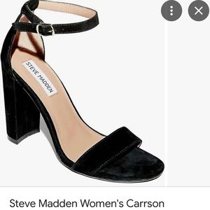 Steve Madden Carrson 4inch Black Heels